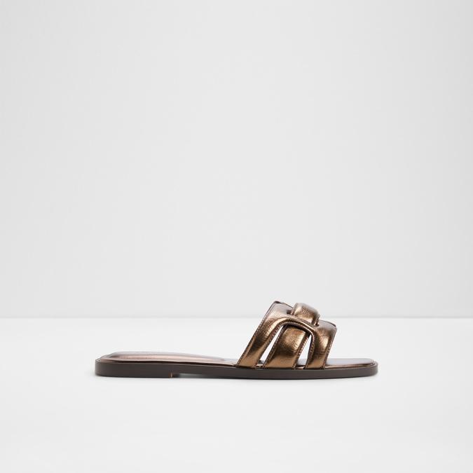 ELENARIAA-IN BRONZE Women Flat Sandals