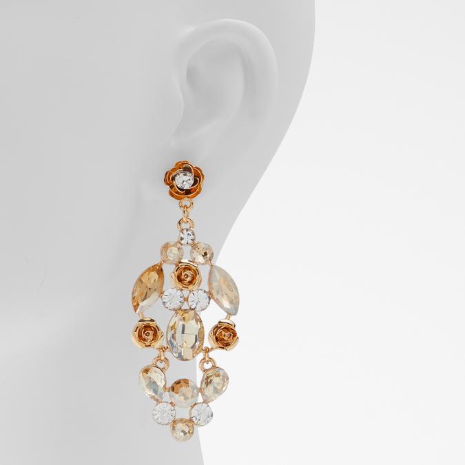 Rosejewel Women's Yellow Pierced Earring