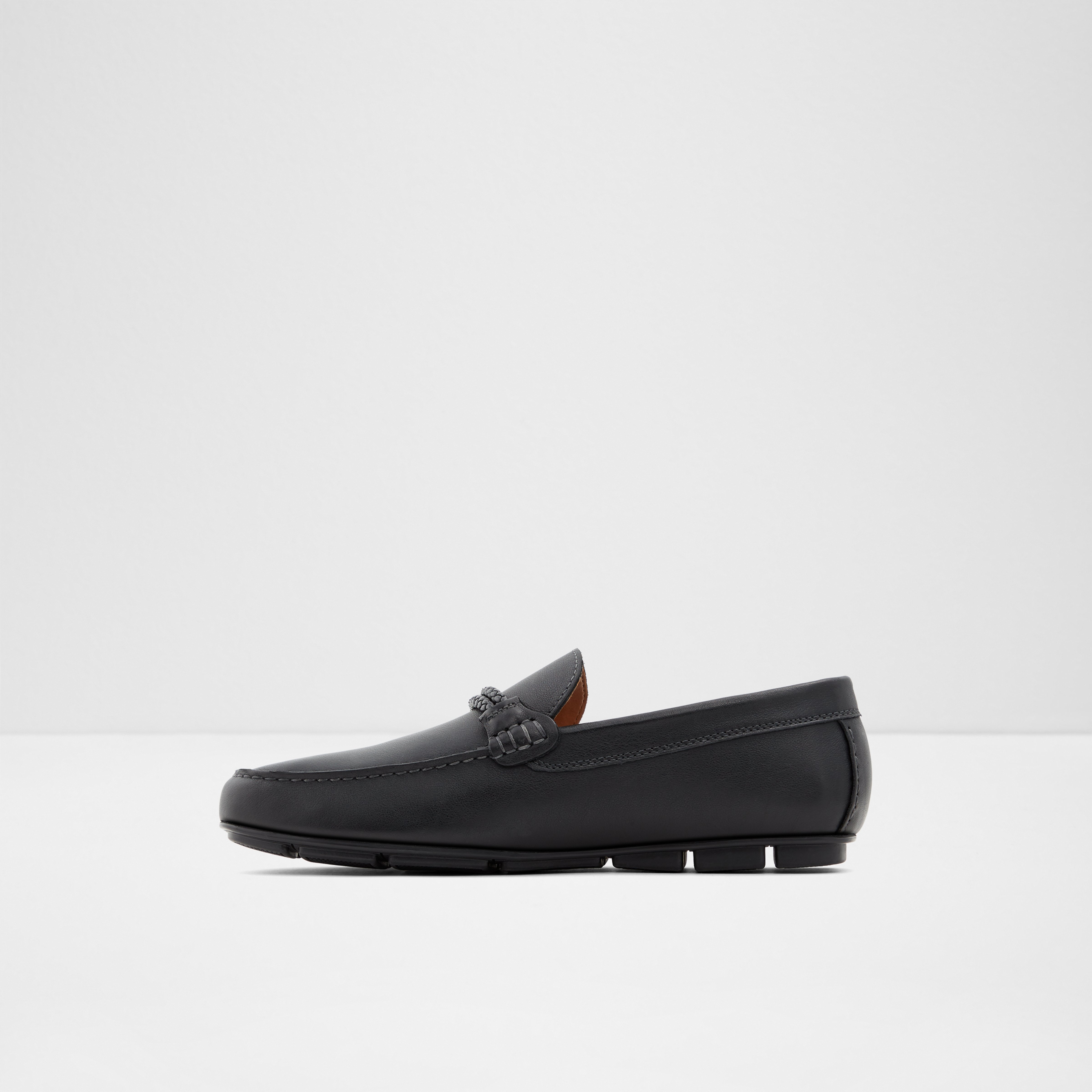 Fildesa-In Men's Black Moccasins image number 2