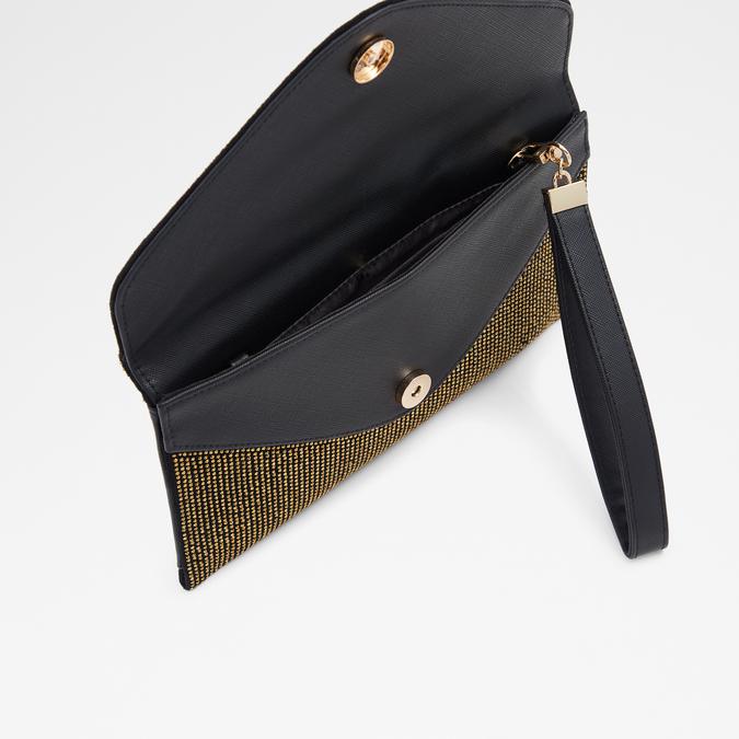 Meayll Women's Black On Gold Clutch image number 2