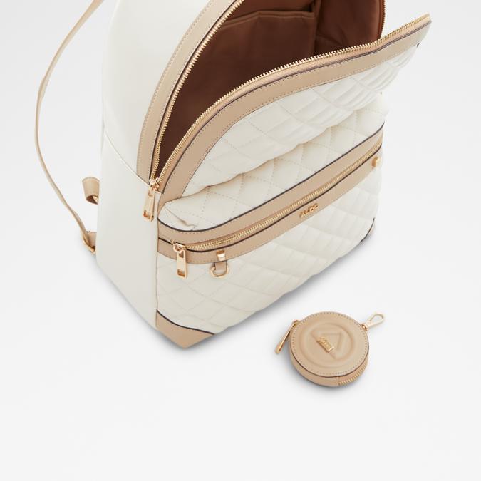 Calalassi Women's White Backpack image number 2