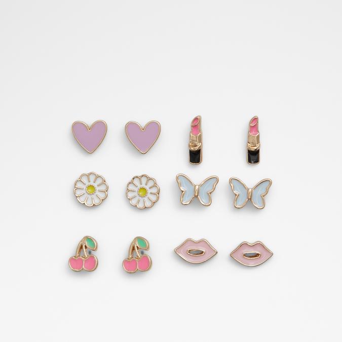 Qutecrew Women Pink Earrings image number 0
