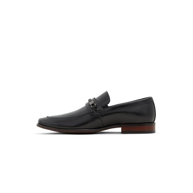 Swinge Men's Black Loafers image number 2