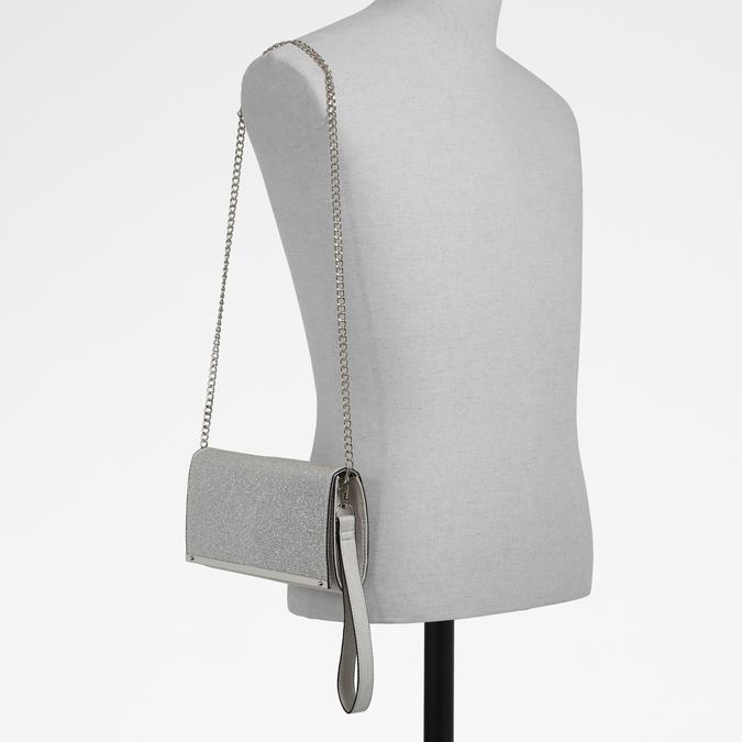 Cacia Women's Silver Clutch image number 3
