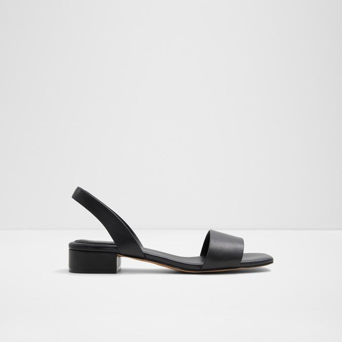 Dorenna Women's Black Flat Sandals image number 0