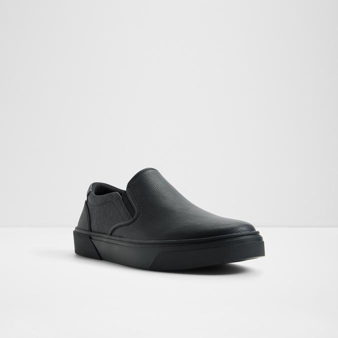 KEIRANA-IN Black Men Sneakers Slip On image number 3