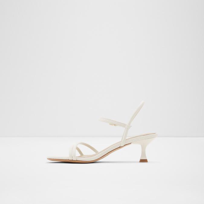 Aimee Women's White Dress Sandals image number 2