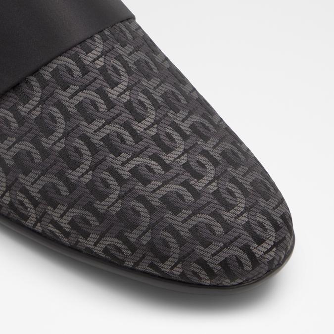 Asaria Men's Black Loafers image number 5