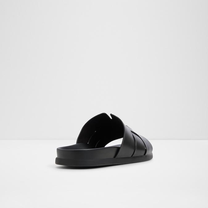 Padiena-In Men's Black Strap Sandals image number 2