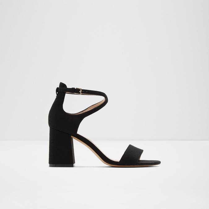 Aboedia Women's Black Block Heel Sandal image number 0