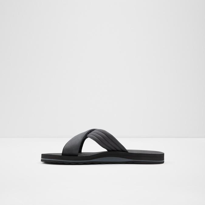 Inderpaul Men s Black Cross Strap Sandals Aldo Shoes
