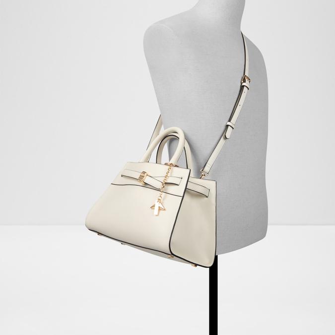 Vasilia Women's Beige Satchel image number 3