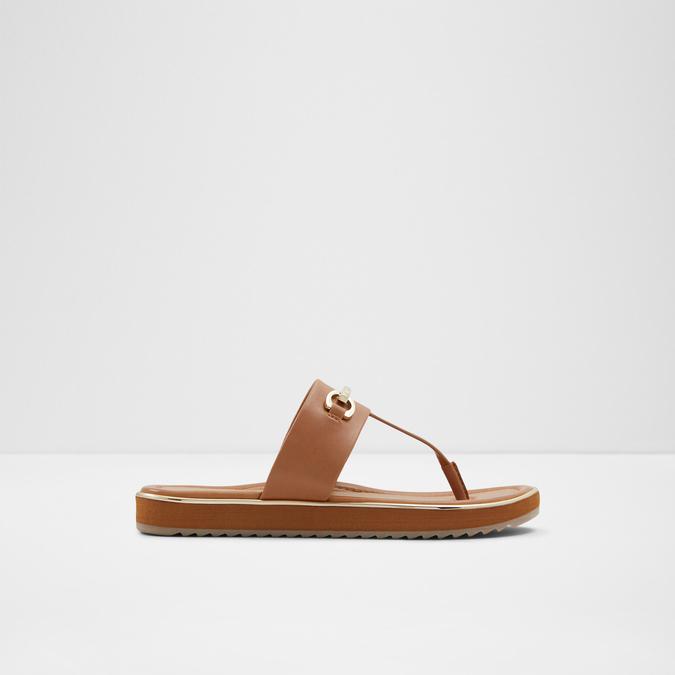 DEVERENA Beige Women Sandals