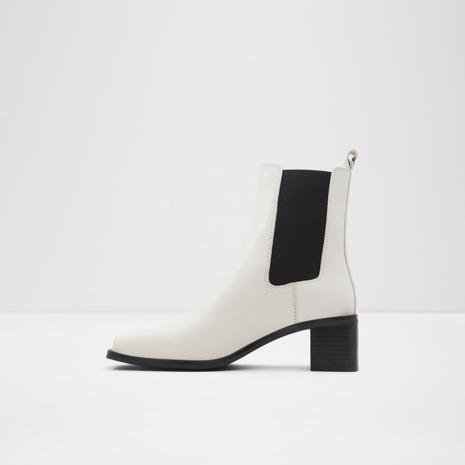 Foal Women's White Ankle Boots image number 3