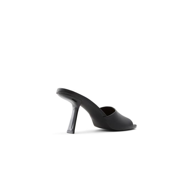 Beautyy Women's Black Heeled Sandals image number 1