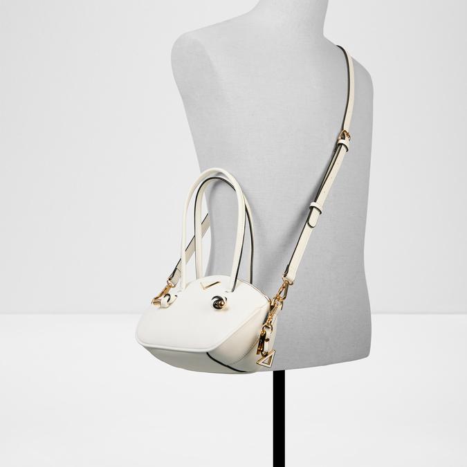 Elysande Women's White Shoulder Bag image number 3