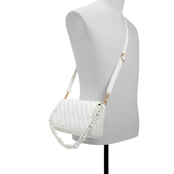 Mikka Women's White Shoulder Bag image number 3