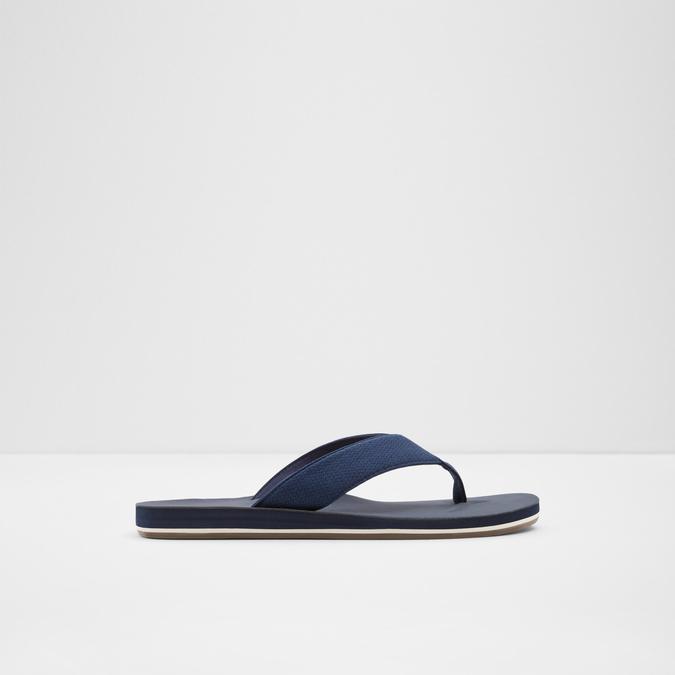 Weallere Men's Navy Thong Sandals image number 0