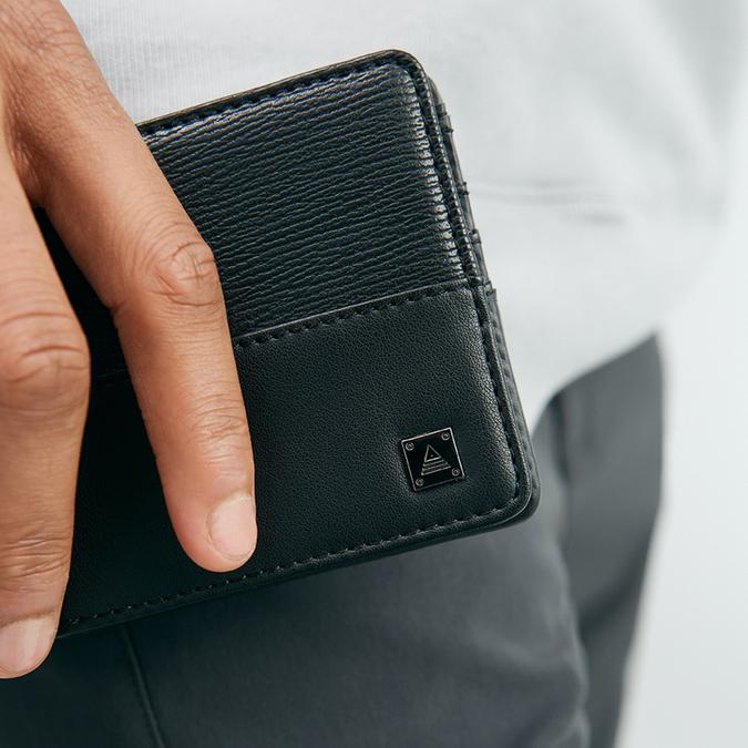 Palorus Men's Black Wallet/Change Purse image number 1