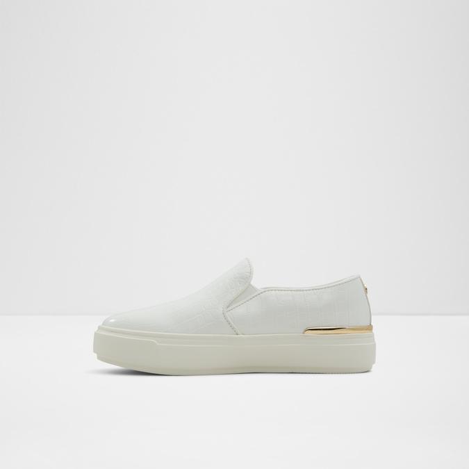 Pounceer Women's White Sneaker image number 3