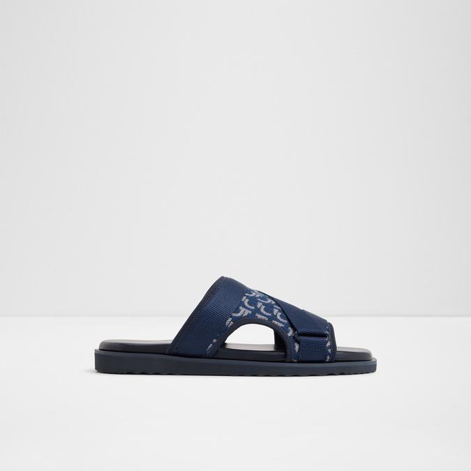 Deniels-In Men's Navy Strap Sandals