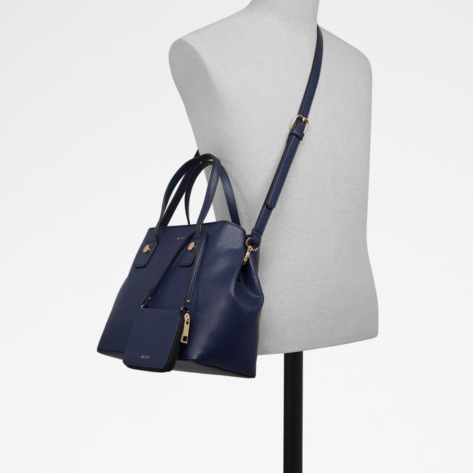 Boutchyard Women's Navy Tote image number 3
