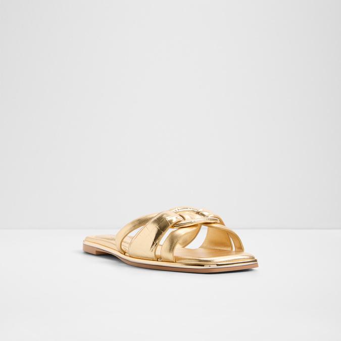 YESENIA-IN GOLD Women Flat Sandals image number 3
