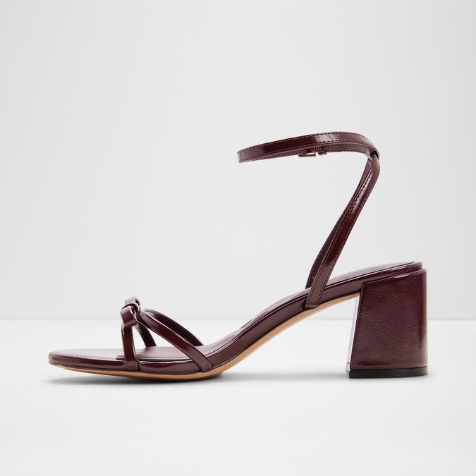 BOULA-IN Burgundy Women Block heel sandals image number 2