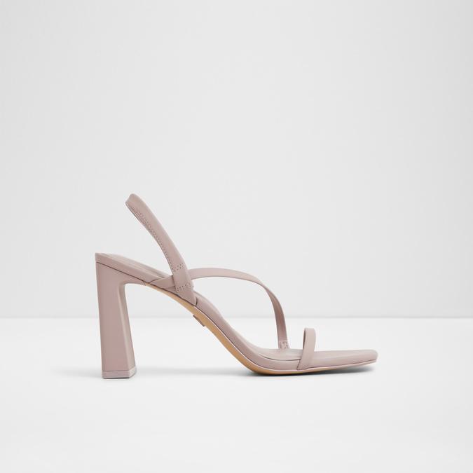 Arize-In Women's Pink Block Heel Sandals