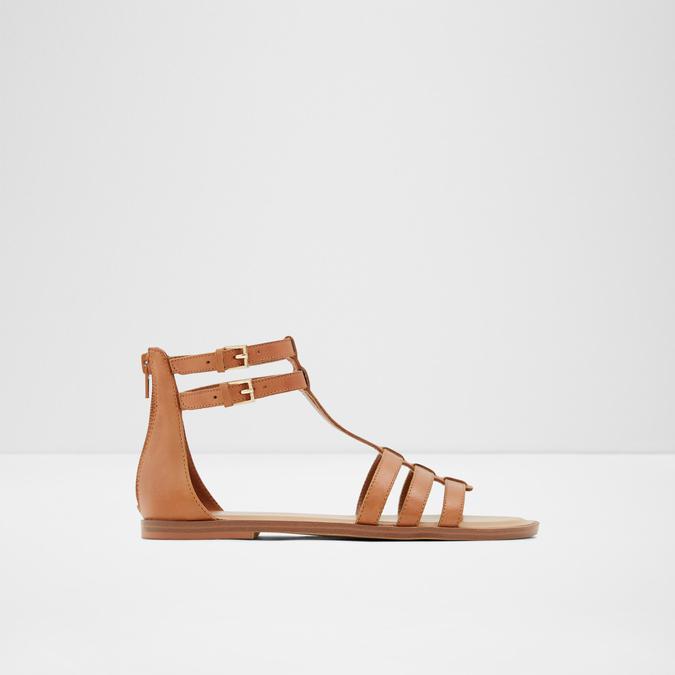 Mutisia Women s Cognac Flat Sandals Aldo Shoes