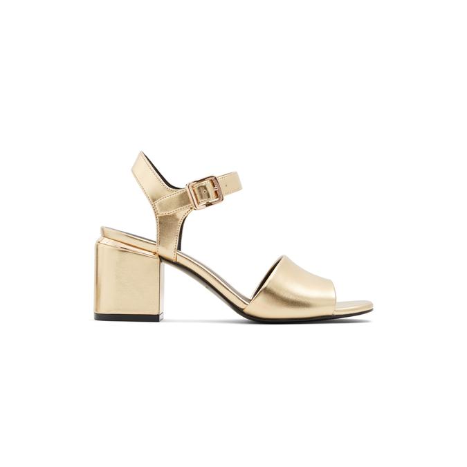 Isse Women's Gold Heeled Sandals image number 0