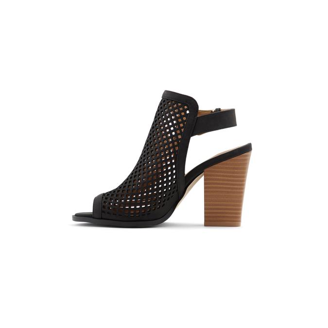 Triac Women's Black Heeled Shoes image number 2