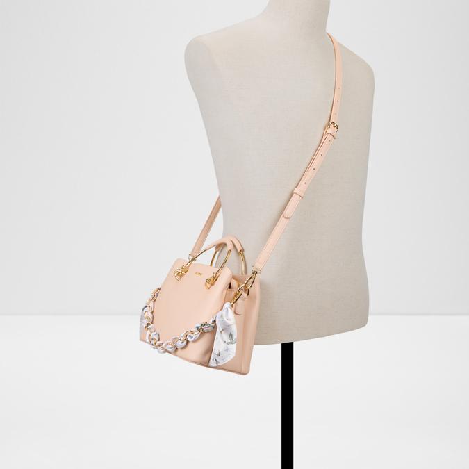 CALANTHE Light Pink Women Satchel image number 3