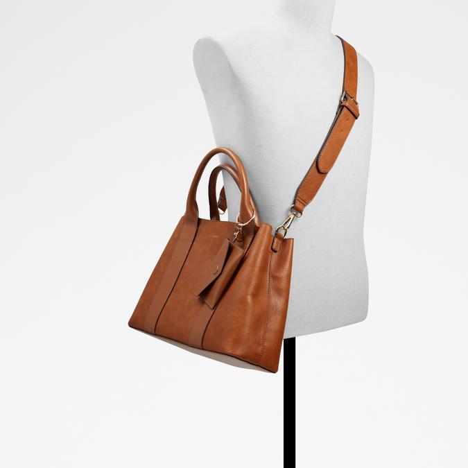 Mutsee Women's Brown Satchel image number 3
