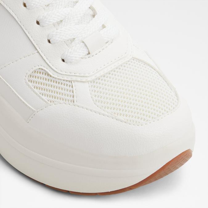 Kenbarrya-In Women's White Sneaker Wedges image number 5