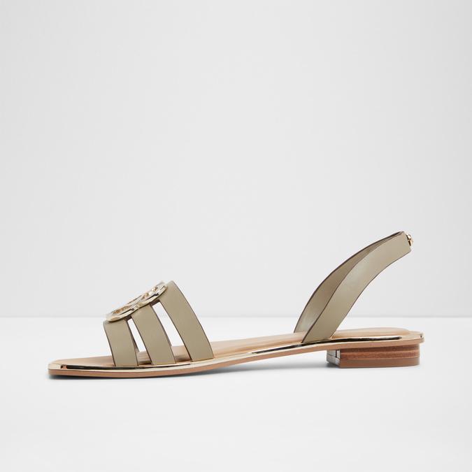 Francos-In Women's Green Flat Sandals image number 3