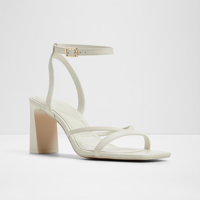 STELLARE White Women Heels image number 3