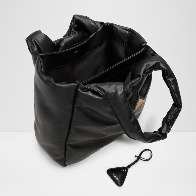 Ppuffcarryy Women's Black Satchel image number 3