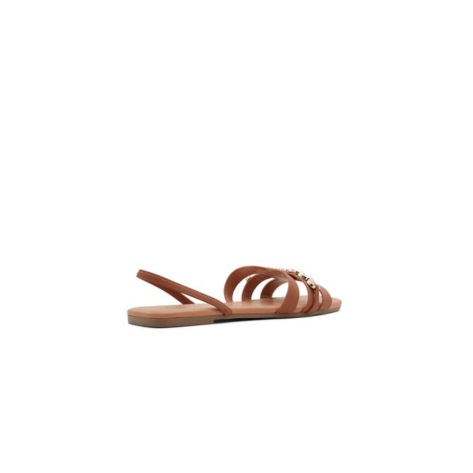 Cadiz Women's Tan Flat Sandals image number 3