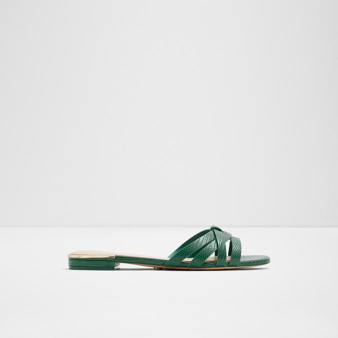 Astirinna Women s Dark Green Flat Sandals Aldo Shoes