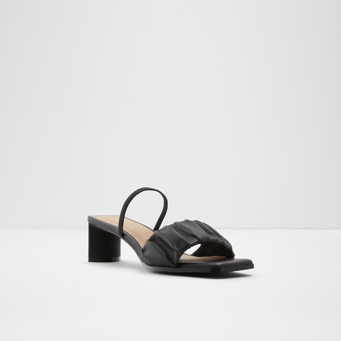 Adreran Women's Black Block Heel image number 4
