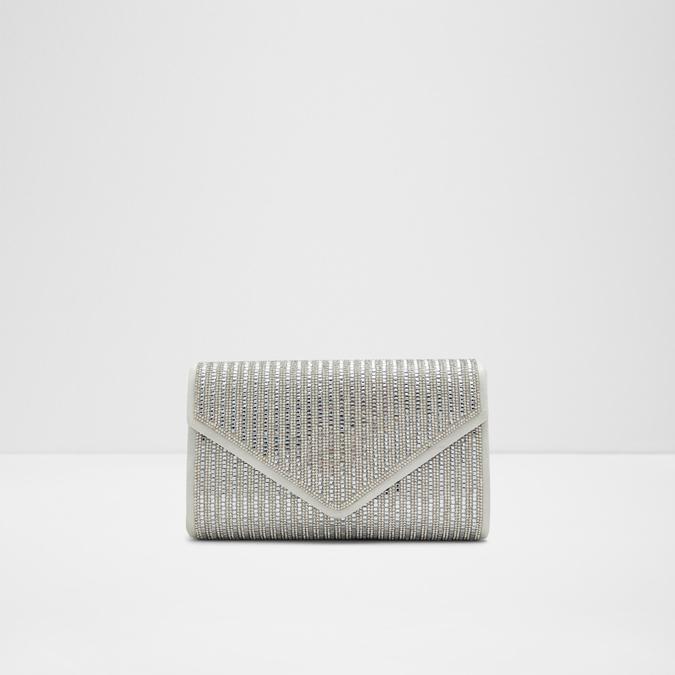 Tredri Women's Silver Clutches image number 0