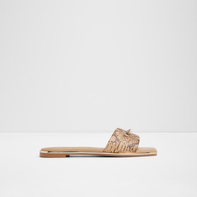 Darlina-In Women's Brown Flat Sandals