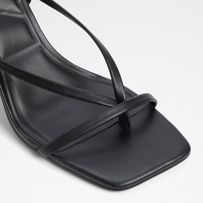 RIVA Black Women Heels image number 4