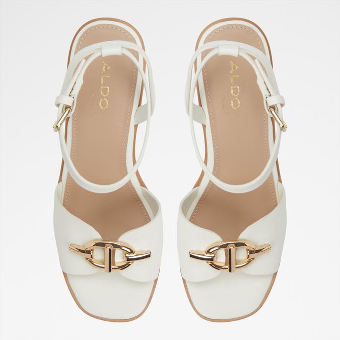 Ybylin-In Women's White Wedges