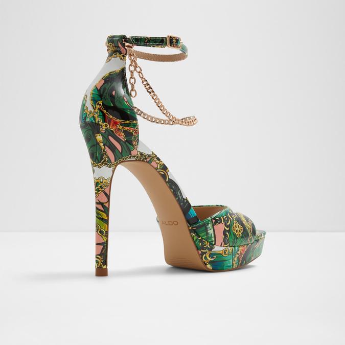 Prisilla Women's Multicolour Dress Sandals image number 3