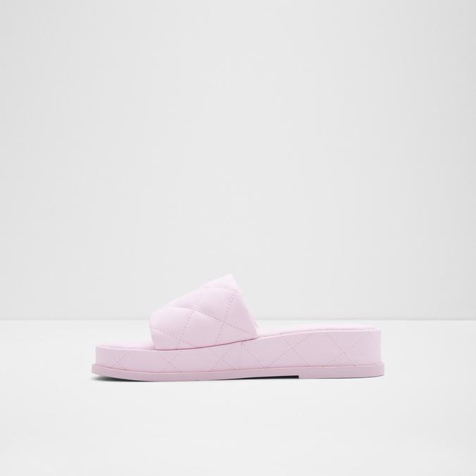 Carreaux Women's Pink Flat Sandals image number 3