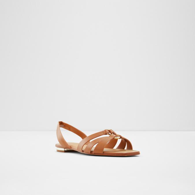 Marassi Women's Medium Brown Flat Sandals image number 4