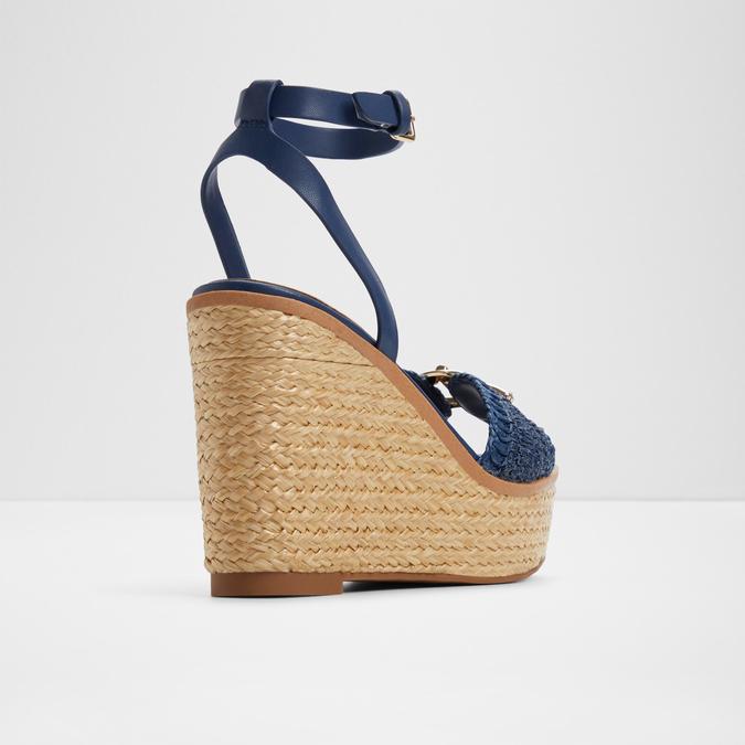 Ybylin-In Women's Navy Wedges image number 2