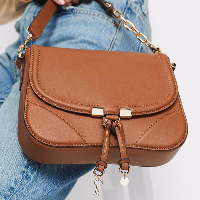 Nydelide Women's Cognac Crossbody image number 1